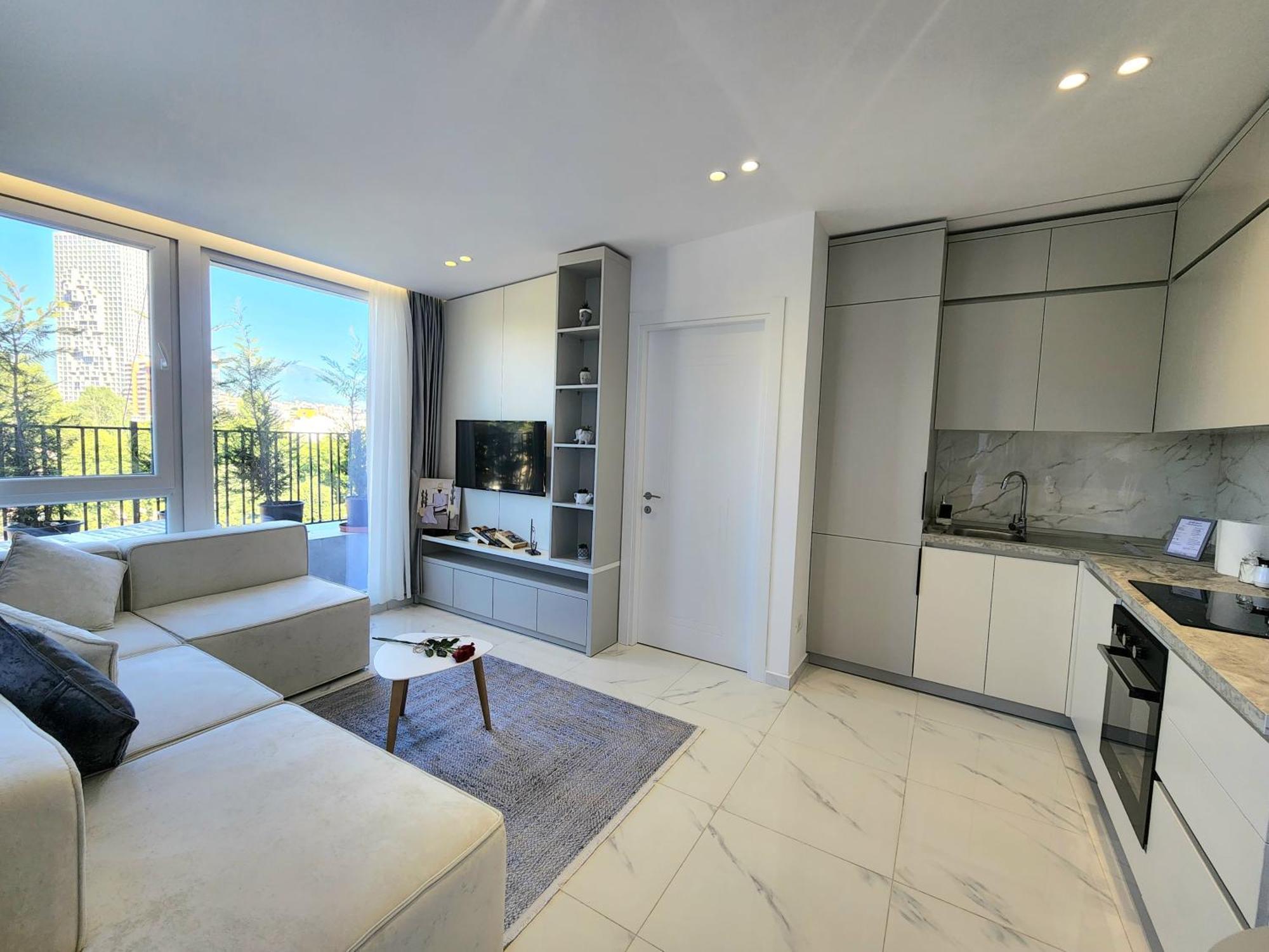 Penthouse With A City View تيرانا المظهر الخارجي الصورة